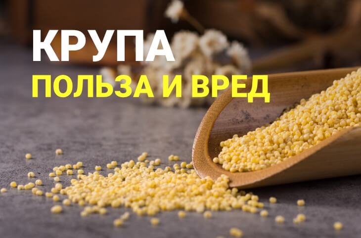 Користь і шкода круп